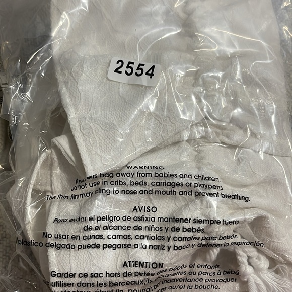 Hand Crafted White Lace Boho Wedding Purse NWT - Picture 8 of 8